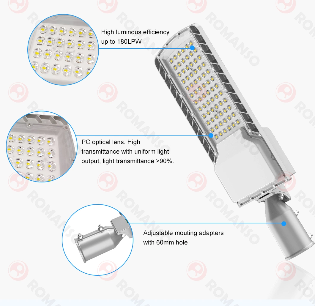 Romanso or ODM China Street Light Housing LED with ETL